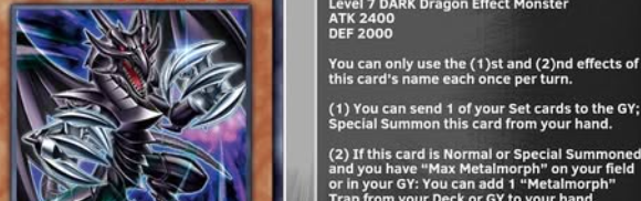  OCG: ALIN - Red-Eyes Metal Claw Dragon