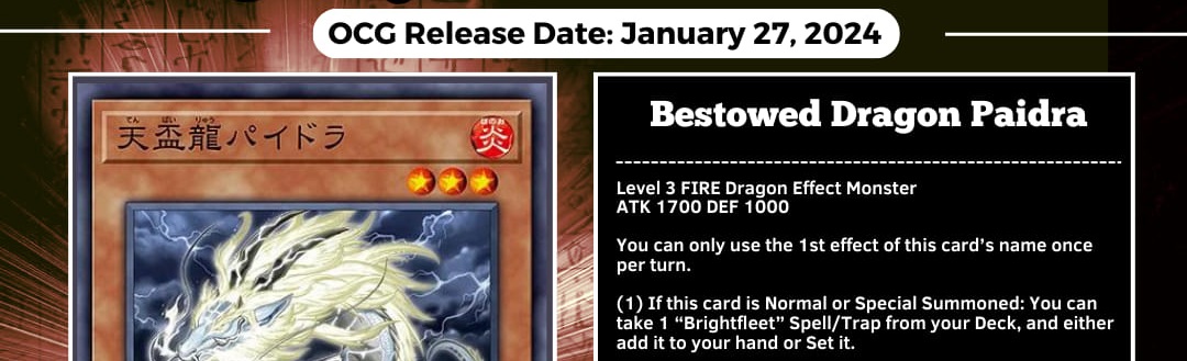  OCG: LEDE - Archetype mới: Brightfleet
