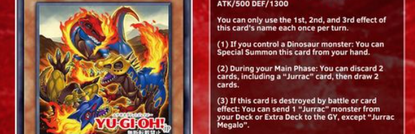 OCG: TW02 - 2 new Jurrac cards