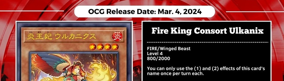  OCG:YO08 - Support mới của Fire King!