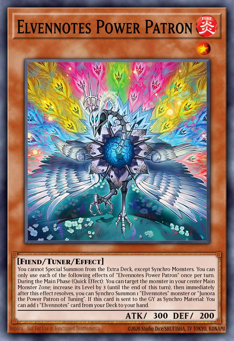 Elvennotes Power Patron