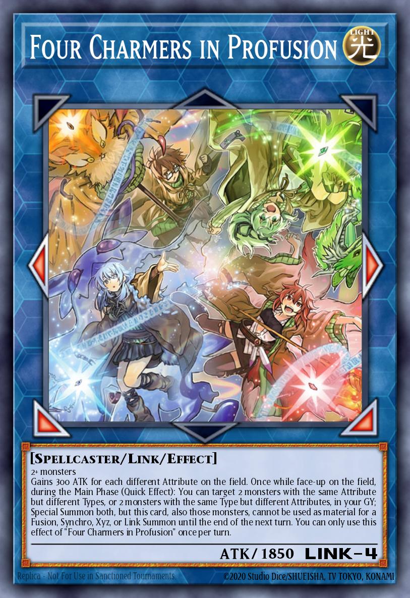 Four Charmers in Profusion