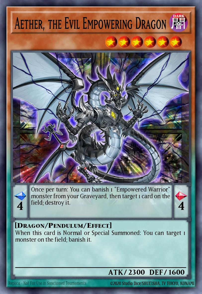 Aether, the Evil Empowering Dragon