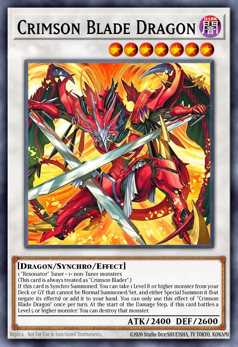 Crimson Blade Dragon
