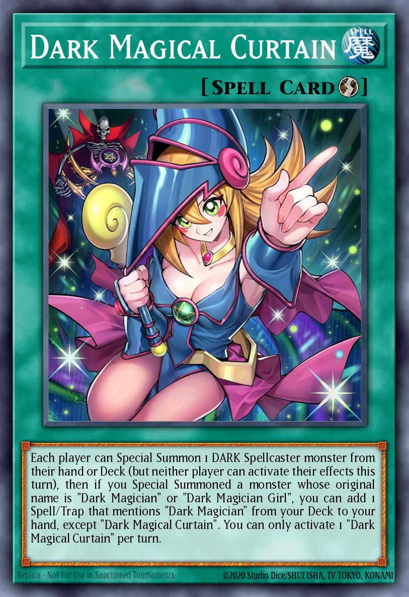 Dark Magical Curtain