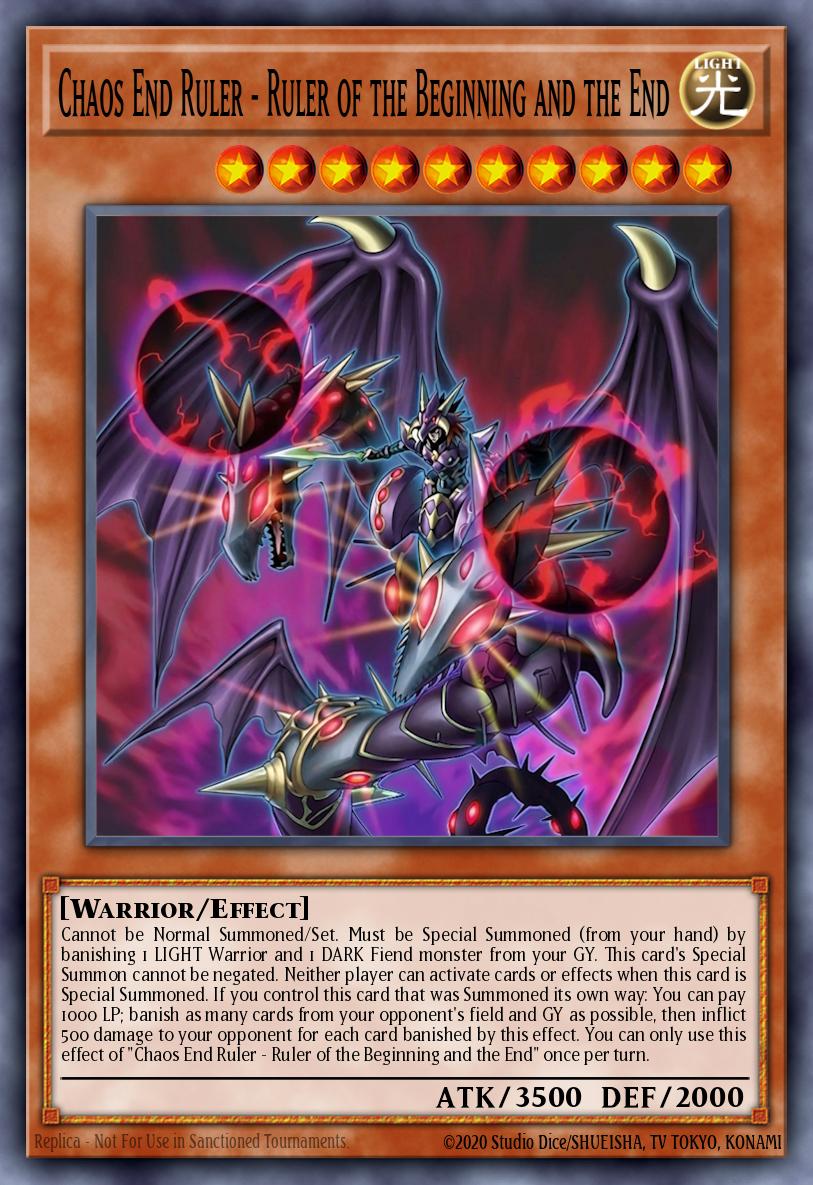 Chaos End Ruler - Ruler of the Beginning and the End