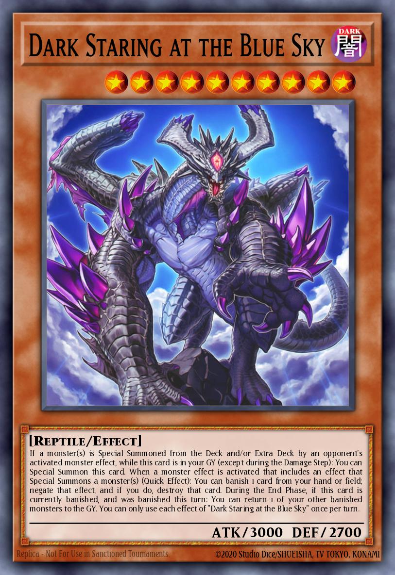 Dark Staring at the Blue Sky