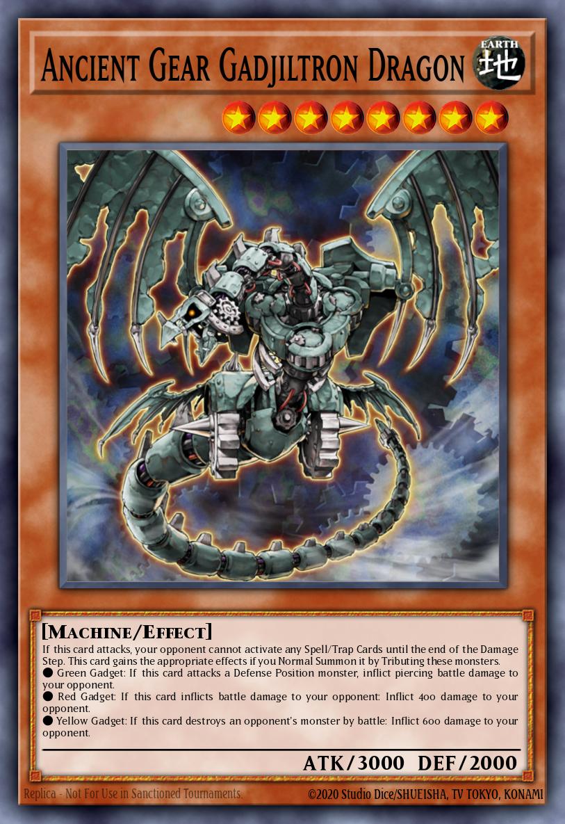Ancient Gear Gadjiltron Dragon