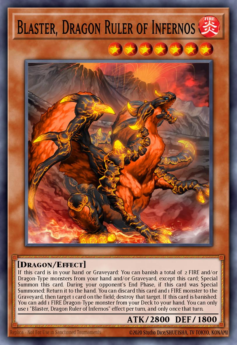 Blaster, Dragon Ruler of Infernos