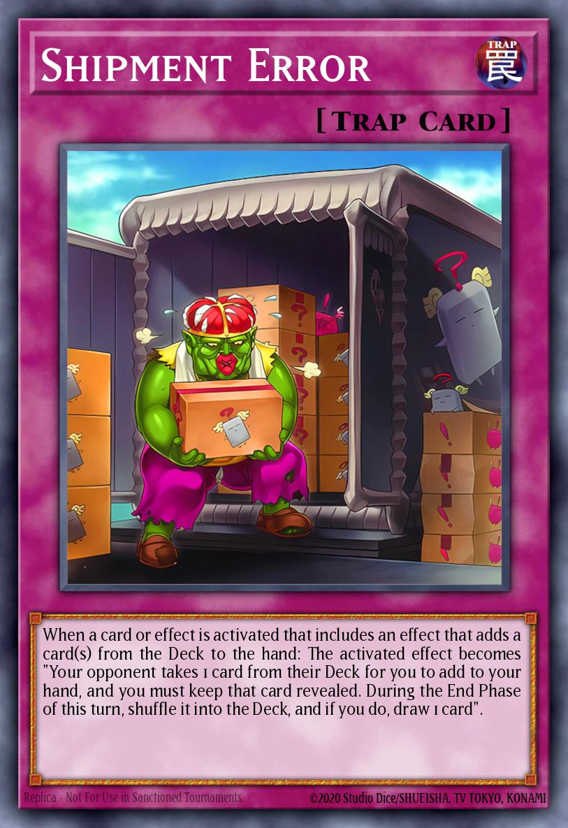 Shipping Error