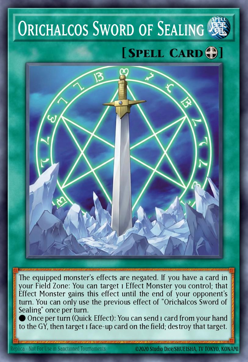 Orichalcos Sword of Sealing
