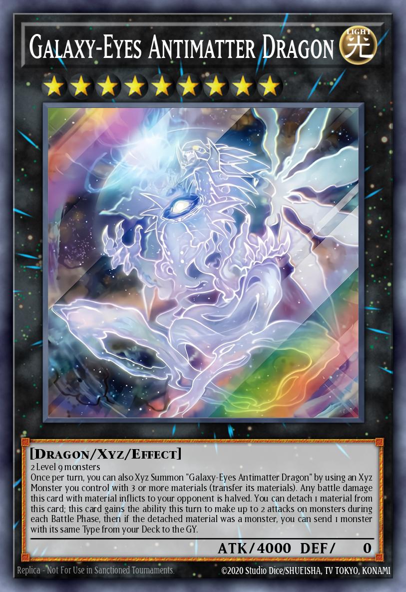 Galaxy-Eyes Antimatter Dragon