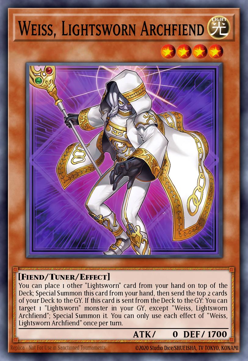 Weiss, Lightsworn Archfiend