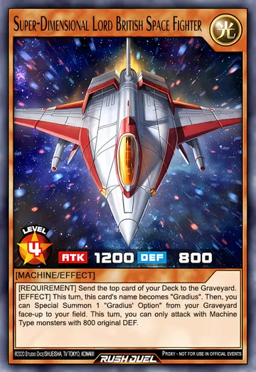 Super-Dimensional Lord British Space Fighter