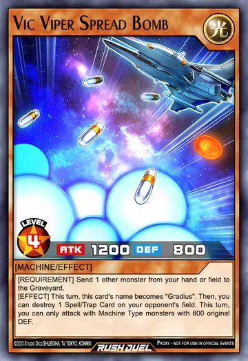 Vic Viper Spread Bomb