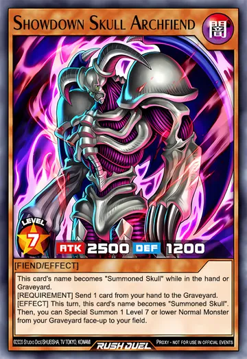 Showdown Skull Archfiend