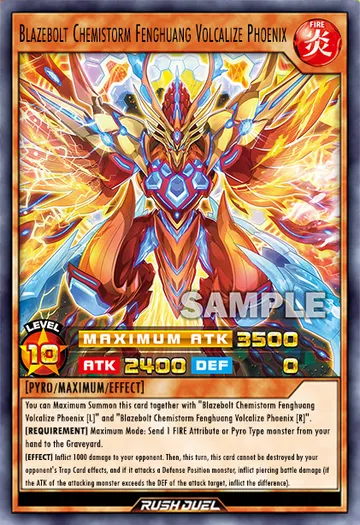 Roaring Firestorm Volcalize Phoenix