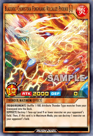 Roaring Firestorm Volcalize Phoenix (L)