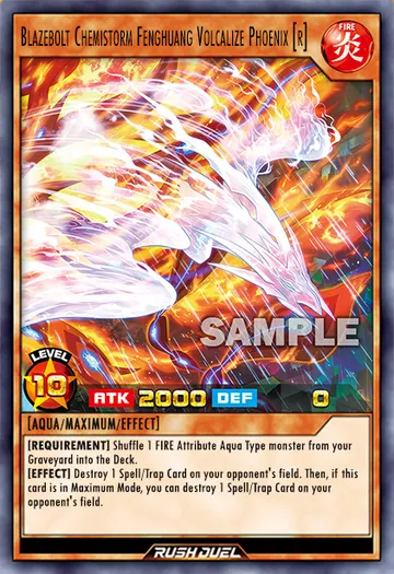 Roaring Firestorm Volcalize Phoenix (R)