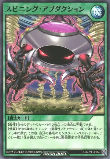 Spinning Abduction