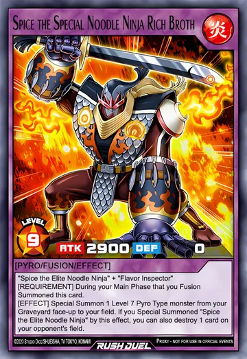Spice the Special Noodle Ninja Rich Broth
