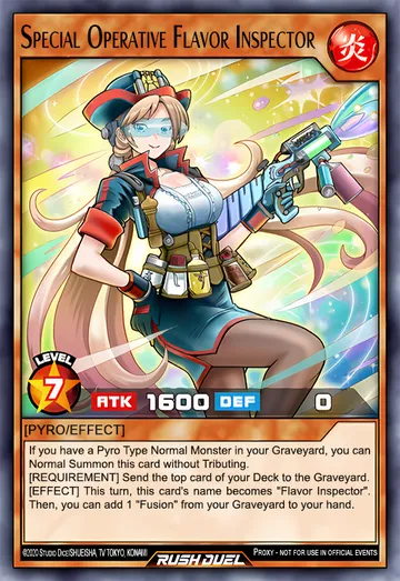 Special Operative Flavor Inspector