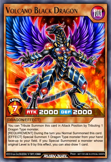 Volcano Black Dragon
