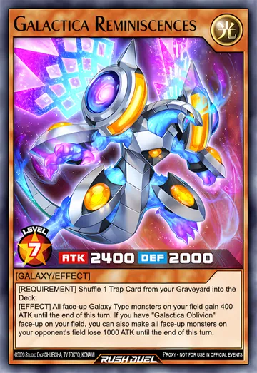 Galactica Reminiscences