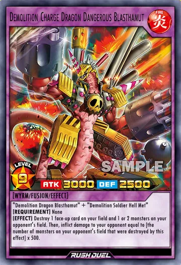 Destructor Charge Dragon Dangerous Bakhamut