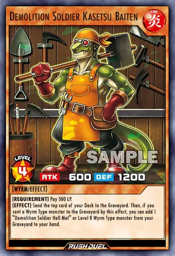 Destructor Soldier Kasetsu Baiten