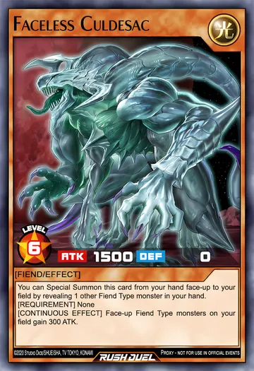 Faceless Culdesac