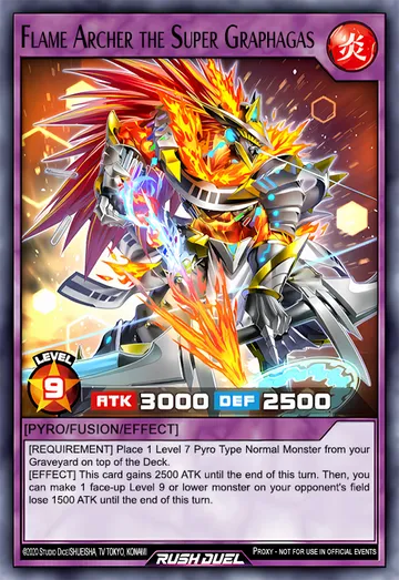 Flame Archer the Super Graphagas