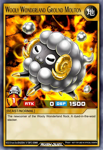 Wooly Wonderland Ground Mouton