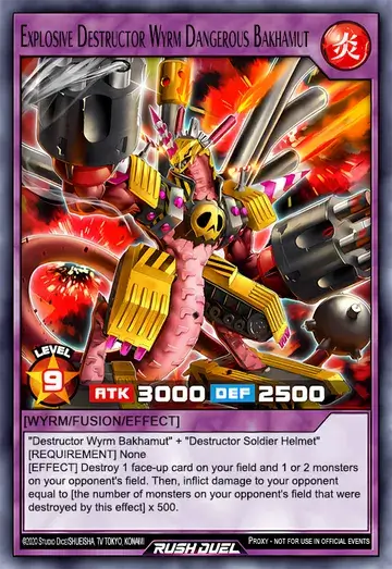 Explosive Destructor Wyrm Dangerous Bakhamut
