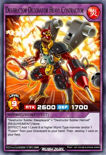 Destructor Detonator Heavy Contractor