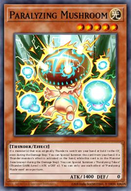 Paralyzing Mushroom