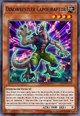 Dinowrestler Capoeiraptor
