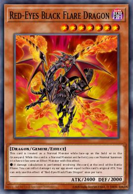 Red-Eyes Black Flare Dragon