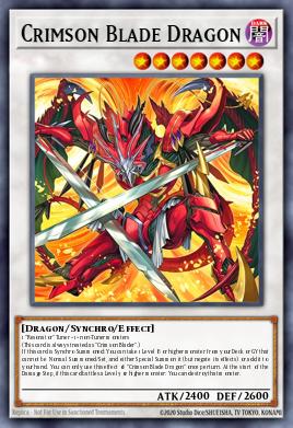 Crimson Blade Dragon