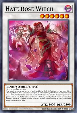 Hate Rose Witch