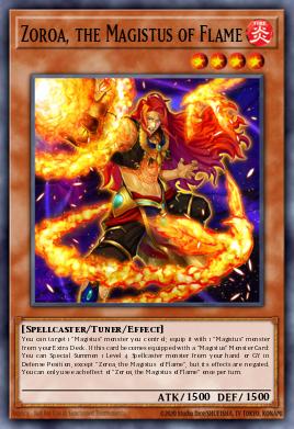 Zoroa, the Magistus of Flame