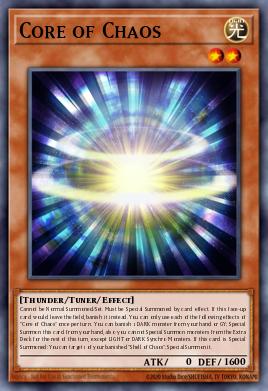 Core of Chaos