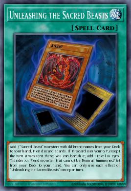 Unleashing the Sacred Beasts