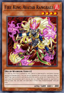 Fire King Avatar Rangbali