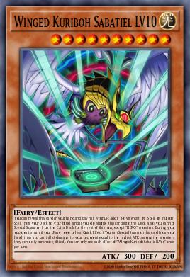 Winged Kuriboh Sabatiel LV10