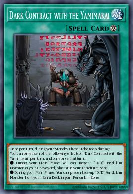 Dark Contract with the Yamimakai