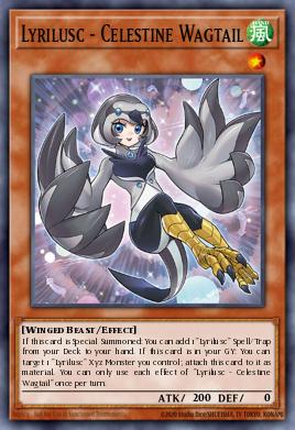 Lyrilusc - Celestine Wagtail