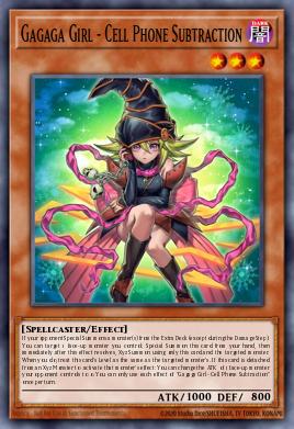 Gagaga Girl - Cell Phone Subtraction