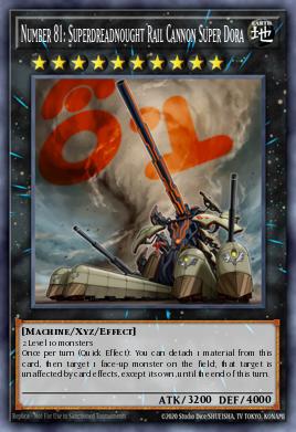 Number 81: Superdreadnought Rail Cannon Super Dora