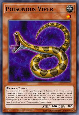 Poisonous Viper